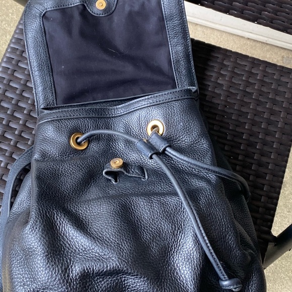 Marc Jacobs Black Leather Backpack - Picture 8 of 11
